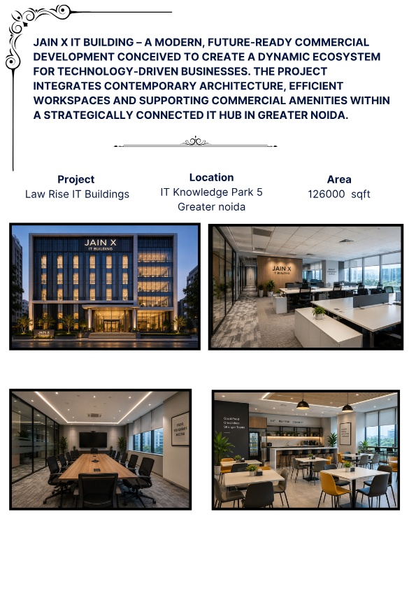 Jain X IT Building Greater Noida